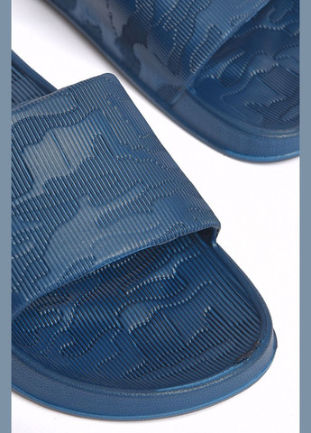 Шльопанці чоловічі піна темно-синього кольору Let's Shop (301196689)