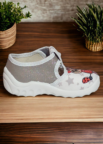 Дитячі ортопедичні тапочки капчики на липучці для дівчинки Валді Waldi (327432046)