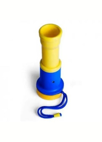 Гучна Дудка фаната вболівальника синьо-жовта, Фанатська дудка, 19 см No Brand (329746517)