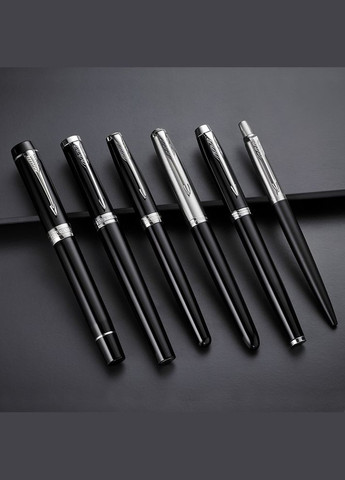 Набір SONNET Matte Black Lacquer GT FP F пір'яна ручка + блокнот 84 811b24 Parker (316518845)