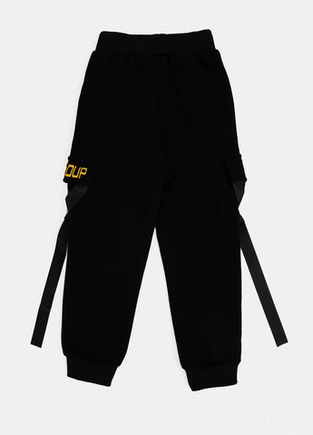 Спортивні штани для хлопчика колір чорний ЦБ-00220696 Lizi Kids (282925488)