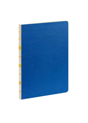 Скетчбук А5, голубой 128 листов, гибкая обложка, искусственная кожа Фабрика Поліграфіст (281999690)