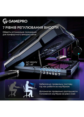 Подставка для ноутбука CP950 GAMEPRO (337689836)