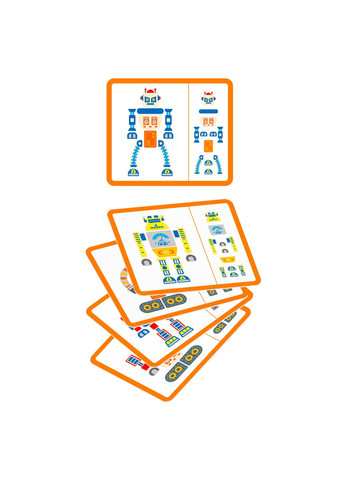 Набор для творчества Деревянная аппликация Робот (50335) Viga Toys (339783034)