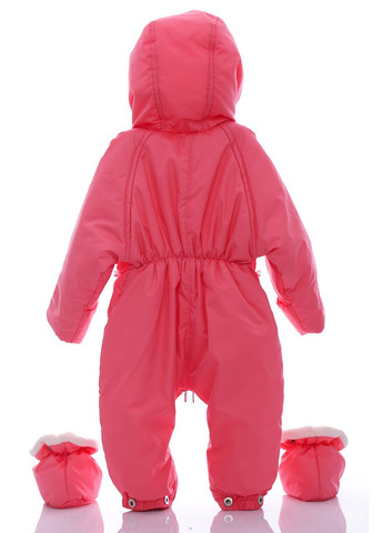 Комбинезон для девочки Трансформер на флисе светло-коралловый 86 см (40755) BABYKROHA (297200571)