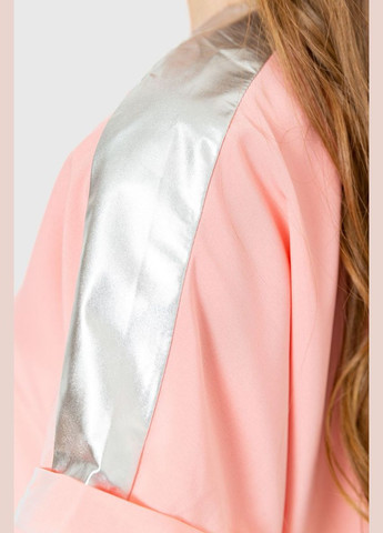 Розовая демисезонная блуза повседневная, цвет светло-сиреневый, Ager