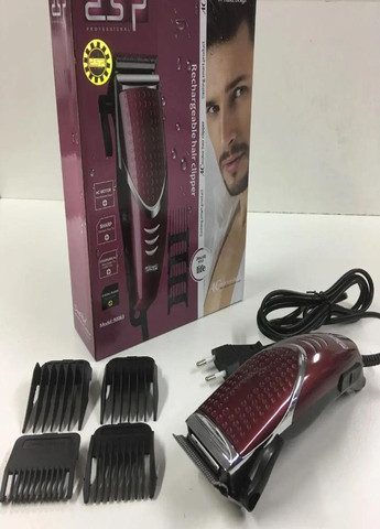 Машинка для стрижки волос ART-90063 от сети 4 насадки DSP (289370165)