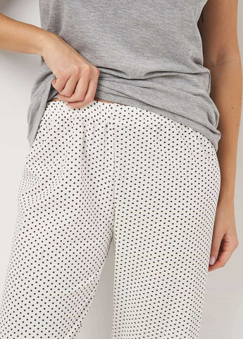 Серая всесезон пижама футболка + брюки Carla Mara