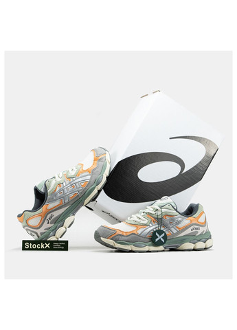 Комбіновані Осінні кросівки чоловічі asics No Brand Gel-NYC