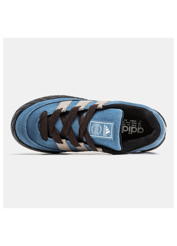 Сіро-синій Осінні кросівки чоловічі adidas Adimatic