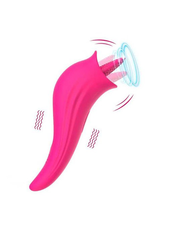 Оральний вібратор язик USB Вібратори No Brand (370611801)