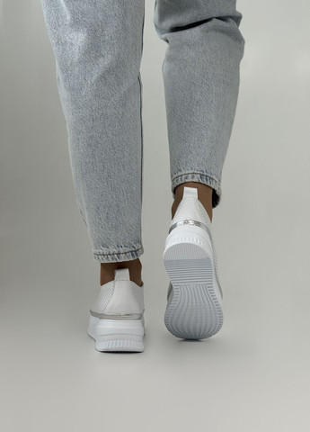 Sherlock Soon Сліпони жіночі шкіряні білі на платформі білий з натуральна шкіра, туреччина — демісезон (334291693)