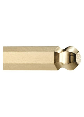Ключ шестигранный 4х109 мм Гобразный CrV сталь серия GoldGuard сферический (15227) Bondhus (290680529)