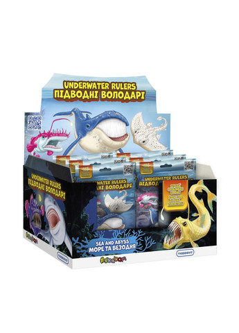 Стретч-игрушка в виде животного - ПОДВОДНЫЕ ВЛАДЫКИ. МОРЕ И БЕЗДНА цвет разноцветный ЦБ-00283065 sbabam (349226330)