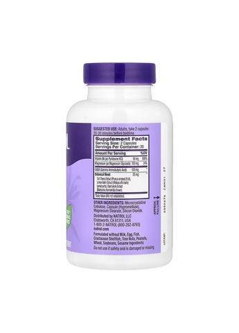 Sleep & Restore Melatonin Free - 60 caps Natrol (369399177)