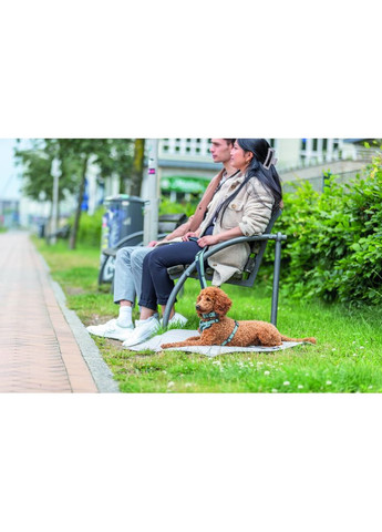 Шлея CityStyle H-harness для собак бавовна M–L 52–75 см 20 мм світло-зелена Trixie (372505190)