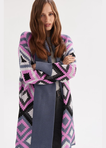 В'язаний кардиган "Міра" (малиновий, графіт, сірий) MEREZHKA (306632039)