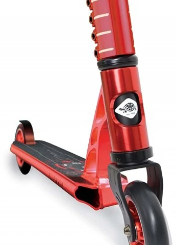 Самокат трюковий Schildkrot Flipwhip Electric Чорний/Червоний Schildkröt (302210651)