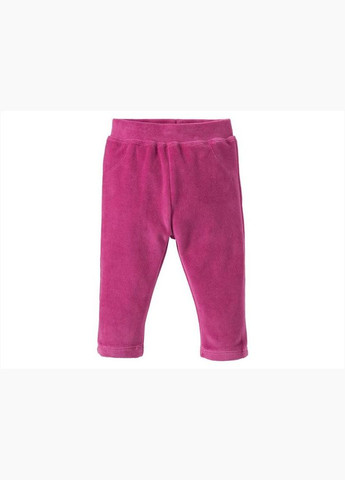 Штани Regular Fit велюрові для дівчинки 305338 малиновий (темно-рожевий) Lupilu (263131057)