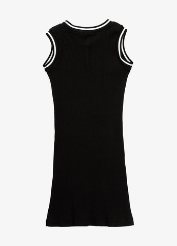 Чёрное платье с принтом для девочки 5287 152 см черный shop (2000991015869) Viollen (361498748)