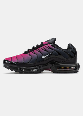 Рожеві Осінні кросівки чоловічі і жіночі nike air max tn plus pink black | найк аір макс тн плюс рожеві чорні No Brand