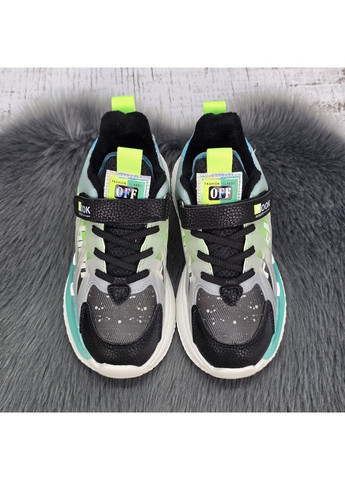 Зеленые демисезонные кроссовки подростковые Paliament