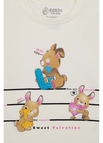 Молочный демисезонный лонгслив Ecrin kids