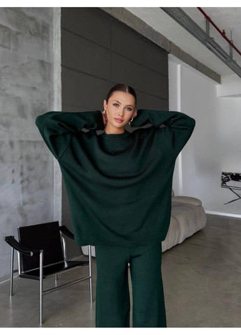 Жіночий смарагдовий костюм No Brand (361021879)