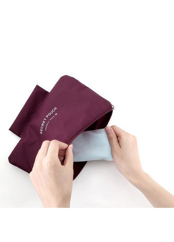 Органайзер для білизни в шафу Monopoly органайзер для нижньої білизни несесер Бордовий No Brand (322317610)