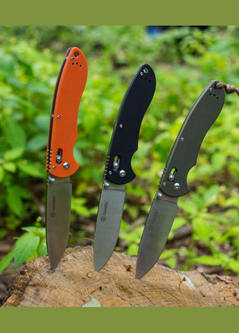 Раскладной нож G740-BK черный (A-015294) Ganzo (339870109)