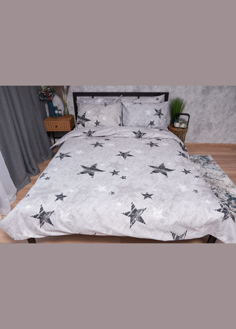Комплект постельного белья Микросатин Premium «» двуспальный 175х210 наволочки 4х50х70 (MS-820002376) Moon&Star starlight (286762234)