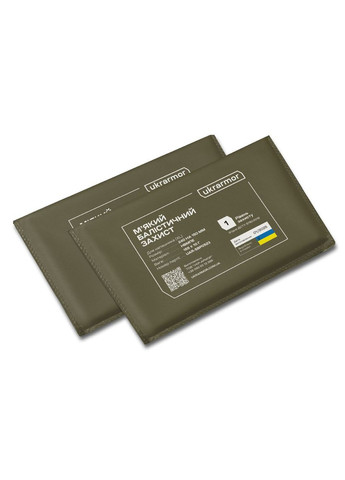 Баллистический пакет 1-го класса защиты 240 х 150 мм. под напашник XL. Трапециевидный Ukrarmor (333721964)