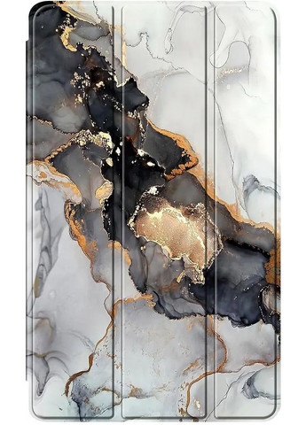 Чохол-книжка Soft Edge TPU з кріпленням для стілусу для Xiaomi Redmi Pad SE 8.7" Gray Marble BeCover (360409125)