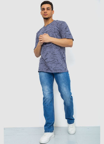 Темно-серая футболка мужская с принтом Ager 219R020