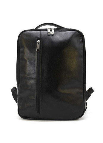 Кожаный мужской рюкзак черный для ноутбука GA-7287-3md на два отдела TARWA (306373242)