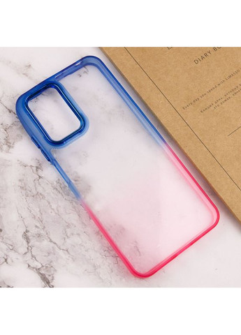 Чохол TPU+PC Fresh sip series для Xiaomi Redmi Note 10 Pro / 10 Pro Max Рожевий / Синій No Brand (360879291)