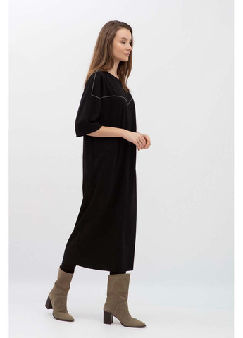 Черное повседневный платье Lesia