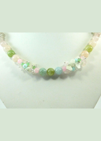 Эксклюзивное ожерелье "Нимфа" Морганит Fursa fashion (322316538)