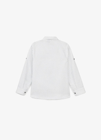 Белый демисезонный костюм рубашка+брюки для мальчика 4018 116 см белый shop (2000999217814) Pitiki