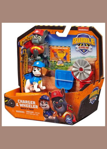 Игровой набор Вилер и Заряд (SM28503/6066685) Rubble&Crew (331791097)