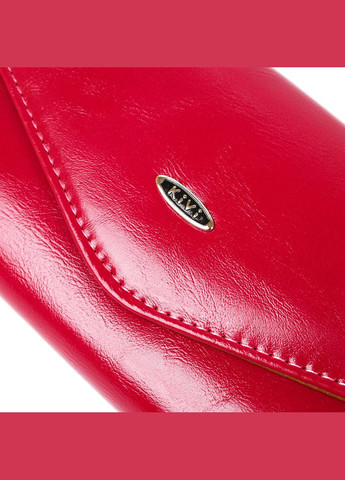 Гаманець жіночий з гладкою екокожі 19074 Рожевий KIVI (298570291)