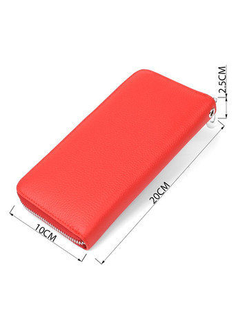 Кошелек женский 18417 (ST45-2) на молнии Красный st leather (331906308)