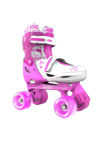 Роликові ковзани Сombo, розмір 34-37, рожевий Neon (319534465)