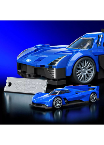 Машинка-конструктор Brick Shop Speed Cadillac Project GTP Hypercar (JFR89) Hot Wheels (362538532)