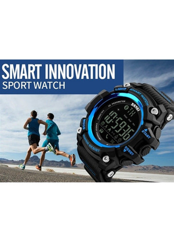 Спортивные часы с Bluetooth 1227 blue Skmei (313653908)