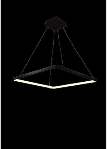 Люстра підвісна світлодіодна LCD3017 BK чорна Sirius (301195293)