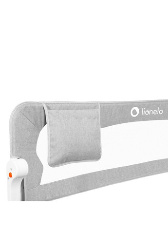 Защитный бортик для кровати Eva Grey Melange, серый Lionelo LO-EVA GREY MELANGE (336329657)