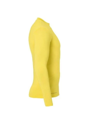 Футболка компрессионная детская желтая 1003078 07 Uhlsport BASELAYER (398324054)