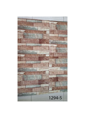 Самоклеющаяся декоративная 3D панель голубой камуфляж 700x770x5 мм Loft Expert (301873116)