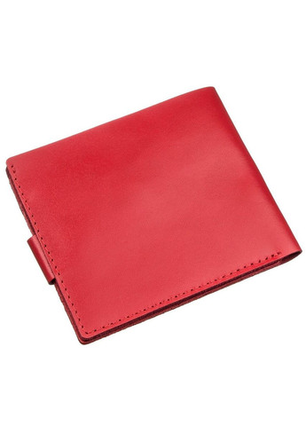 Женское портмоне с монетницей кожаное 16210 Красное Shvigel (331910113)